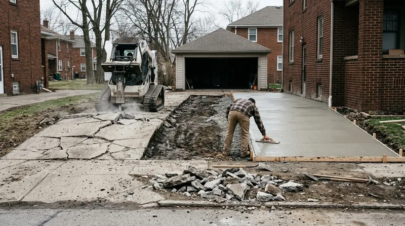Concrete Removal & Replacement Cleveland