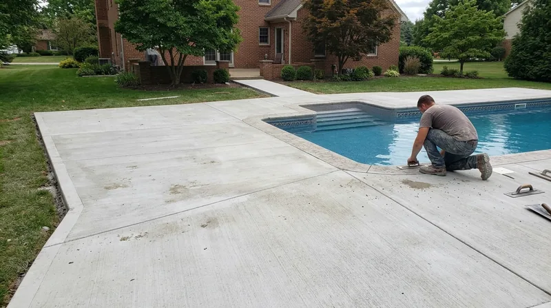 Concrete Pool Decks Cleveland